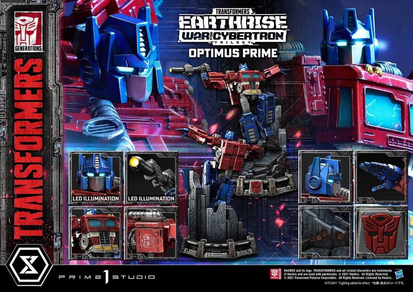 Prime 1 Studio Transformers War For Cybertron Earthrise Optimus Prime  (4 of 36)